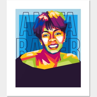 anita baker wpap Posters and Art